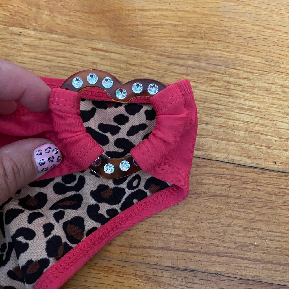 Hot Pink Ruffle Bikini XL - Picture 2 of 2